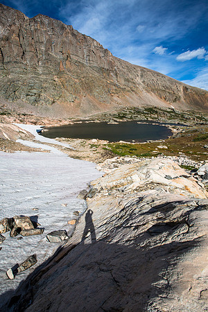 Self-portrait Snowbank Lake