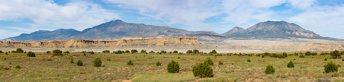 The Henry Mountains Panorama