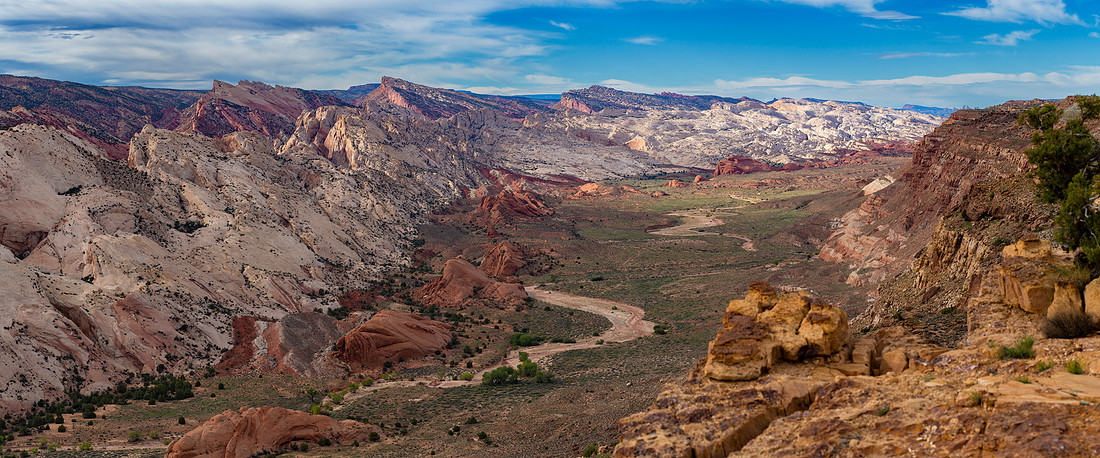 Evening Light at Halls Creek Overlook