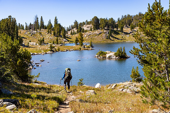 CGNF, AB Wilderness: Farley Lake (1)