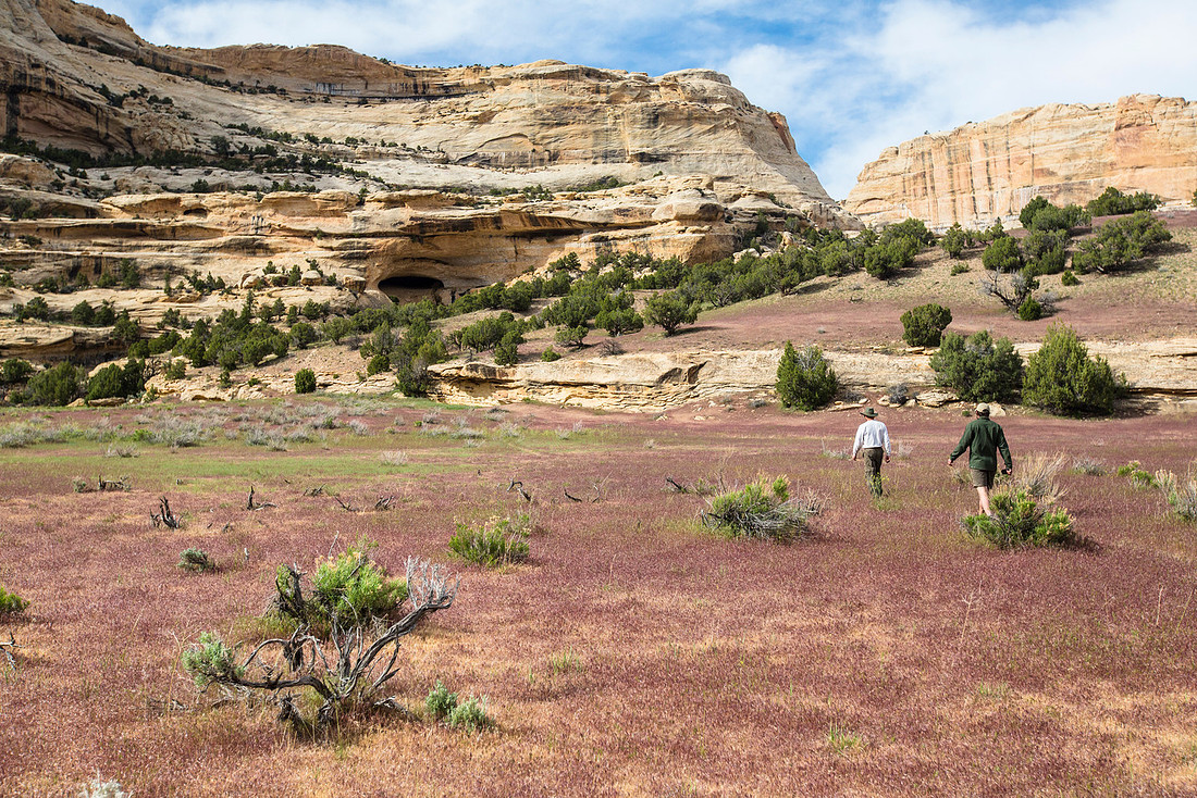 Hiking to Signature Cave