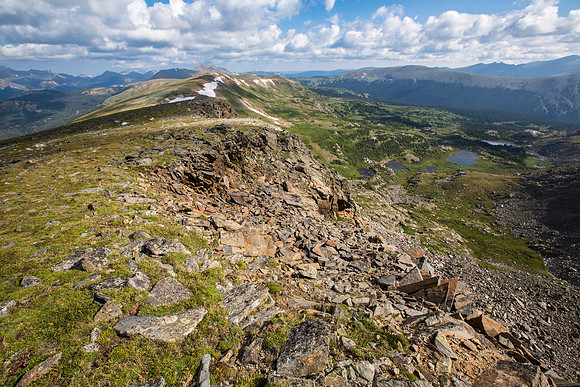 Unnamed Lakes Below the Continental Divide