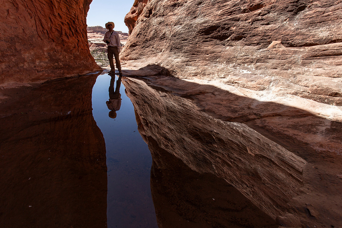 Pothole reflections