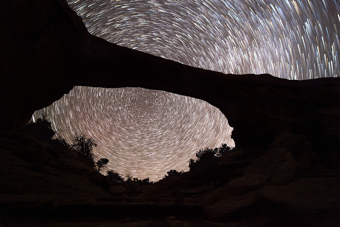 Owachomo with Star Trails