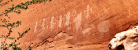 Pictographs and Petroglyphs Framed