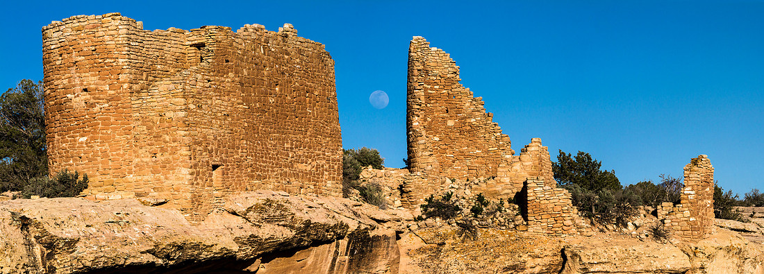 Hovenweep Castle Moonrise