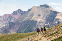 Hikers at Pitamakan Pass (2)