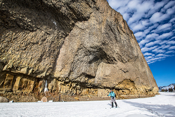 Tower Fall Skier