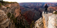 Enjoying the Sunset at Yavapai Point