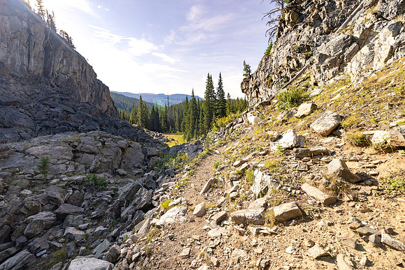CGNF, AB Wilderness: Thiel Lake to Clay Butte TH (3)