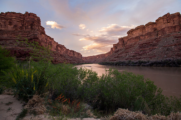 Sunset at Ledge Camp