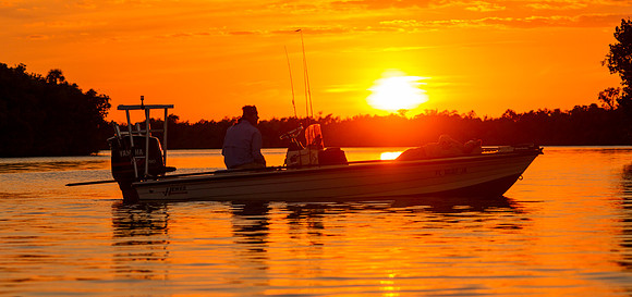 Sunset on the Water