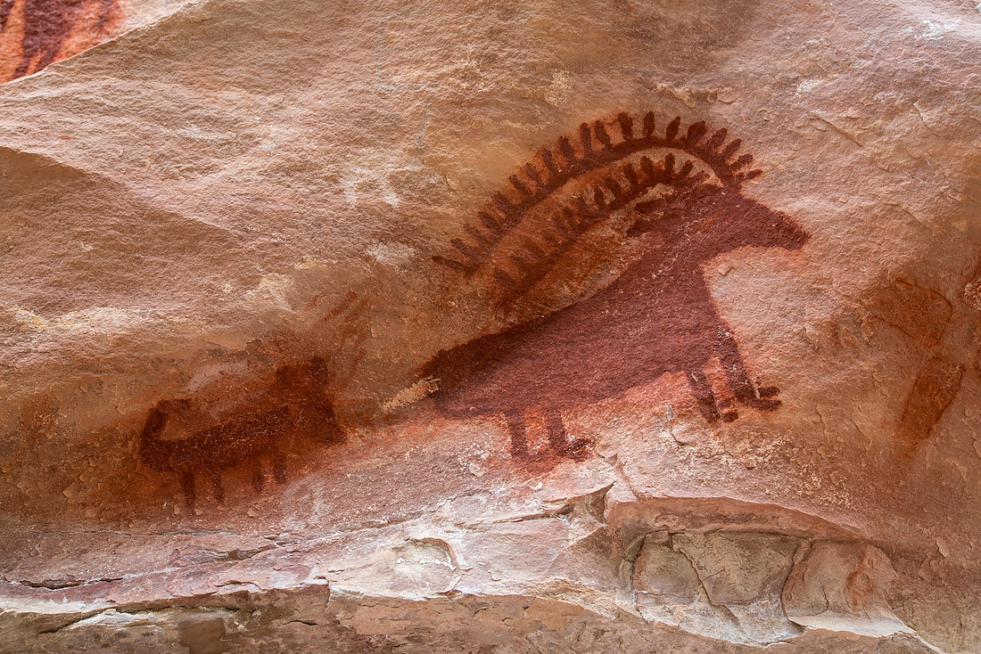 Jones Hole Pictograph