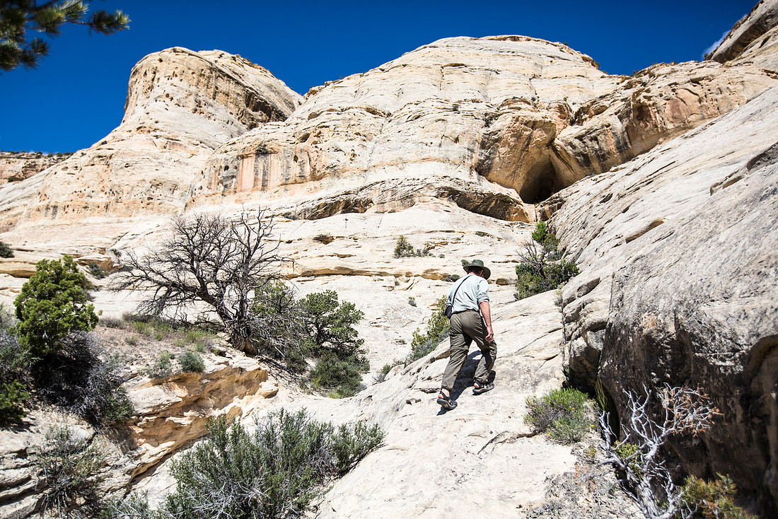 Hiking to Pat Lynch' Cave