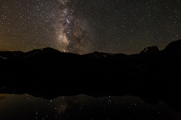 Milky Way Over Bear Lake