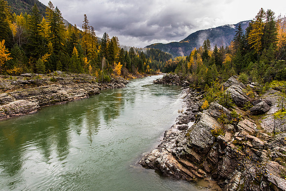 Middle Fork of the Flathead From the Belton Bridge