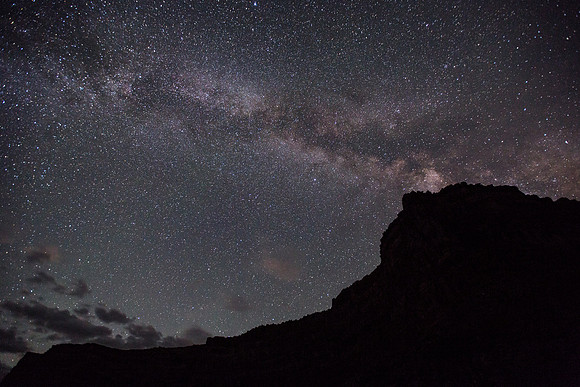 Milky Way From Anderson Hole