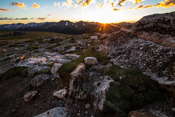 Sunset From Huffer's Hill