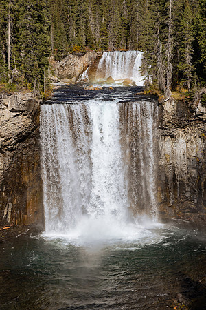 Bechler River Trail: Colonade Falls (portrait)