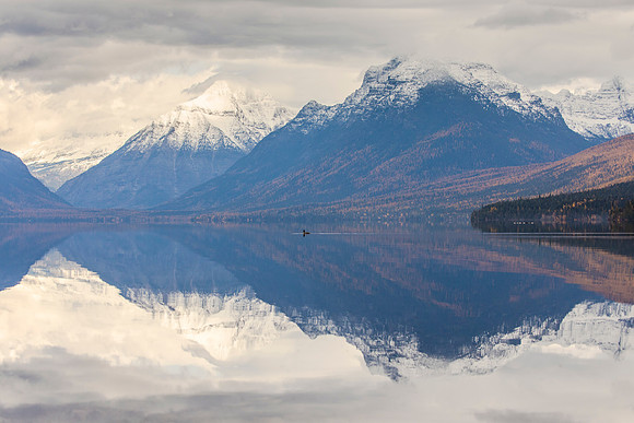 Cannon, Brown, and Merganser Reflections