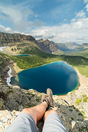 Overlooking Pitamakan Pass Portrait