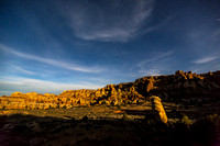 Moonlit Campsite