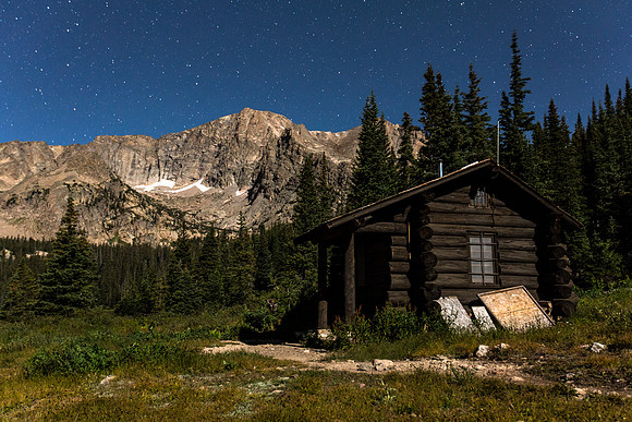 Thunder Lake Cabin at Night (3)
