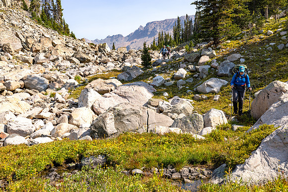 CGNF, AB Wilderness: Alp Lake to Castle Lake