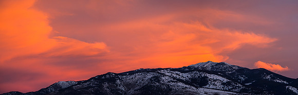 Sheep Mountain Sunrise Panorama