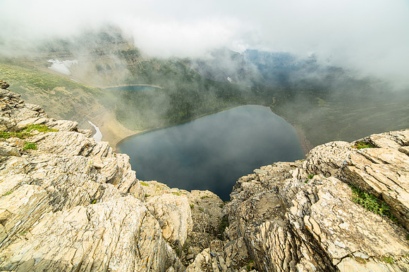 Pitamakan Pass on a Cloud Day