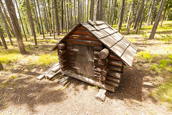 Cove Patrol Cabin: small shed