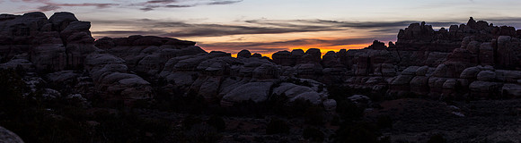 Sunset in Starvation Pocket