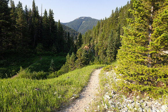 Custer Gallatin NF Mystic Lake Cabin: Mystic Lake Trail