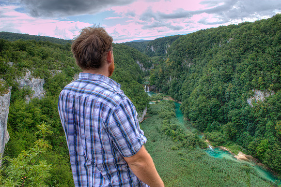Plitvice overlook