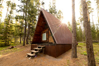 Outlet Patrol Cabin: morning light