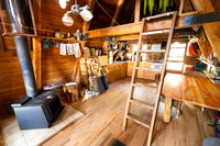 Outlet Patrol Cabin: interior views