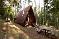 Outlet Patrol Cabin: Northwest corner