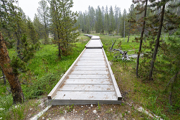 Hiker bridge near OA2