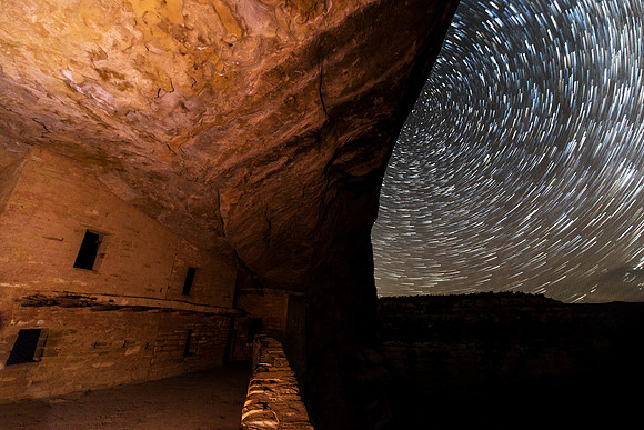 Balcony House Star Trails