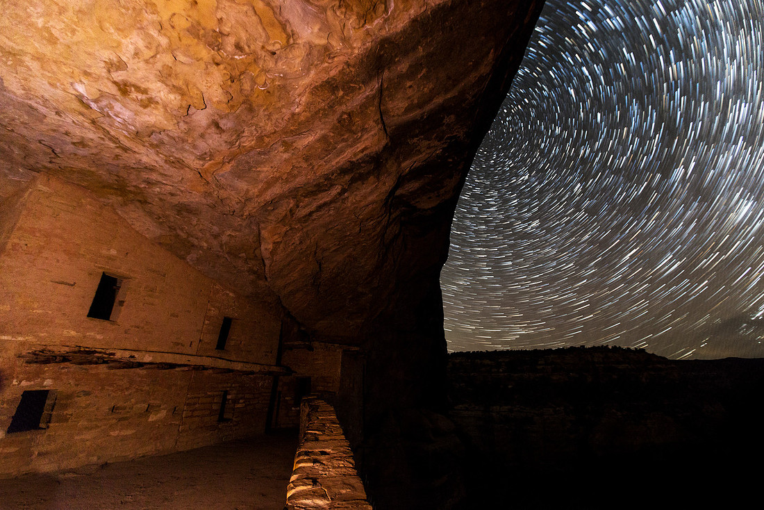 Balcony House Star Trails