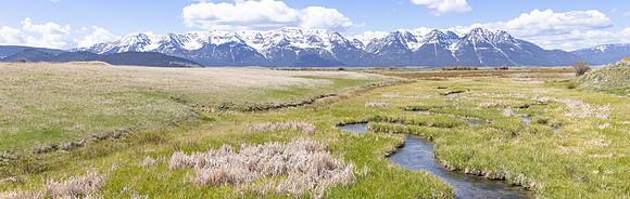 Elk Creek and the Centennial Mountains