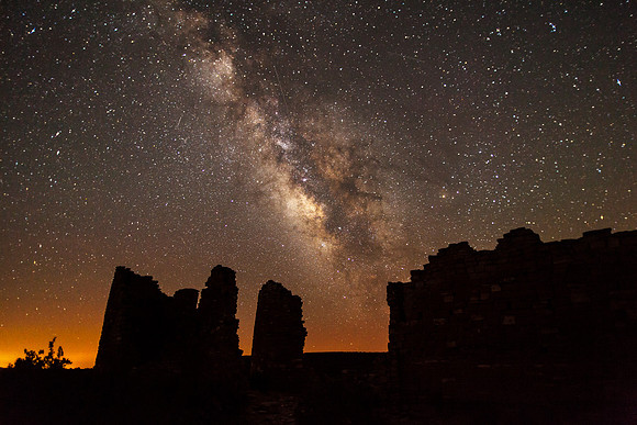 Hovenweep Castle at Night Landscape (2)