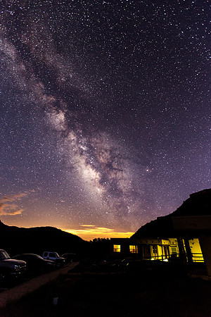Morefield Residence and Milky Way