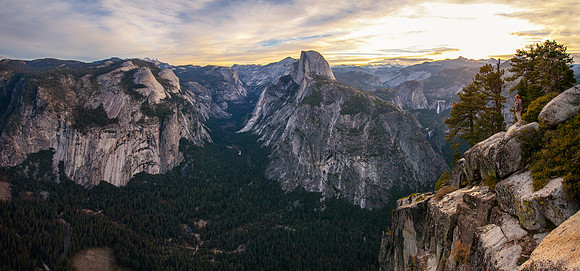 Self-portrait Glacier Point