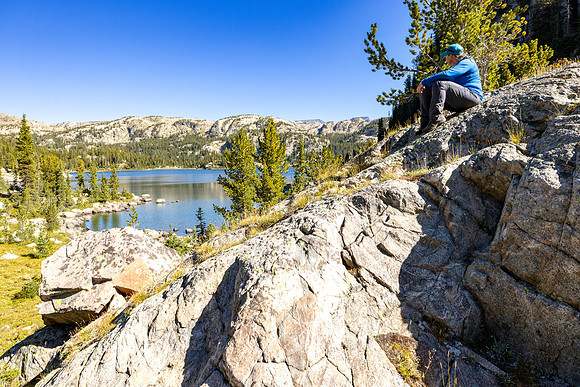 CGNF, AB Wilderness: Lake Elaine (1)
