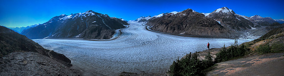 Me at Salmon Glacier Viewpoint