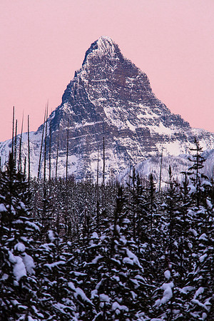 Mount Saint Nicholas After Sunset