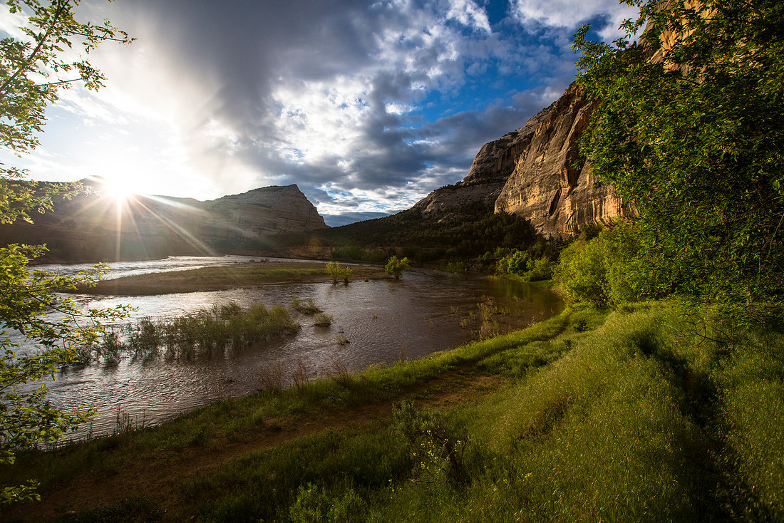 Sunrise at Mathers Hole