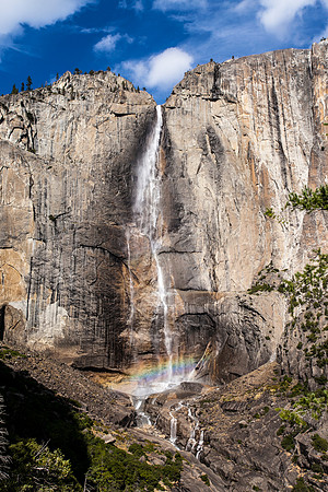 Upper Yosemite Falls Portrait