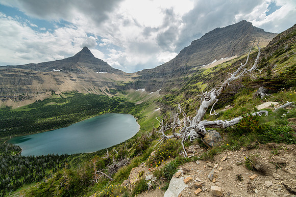 Oldman Lake, Flinch Peak, and Mt. Morgan
